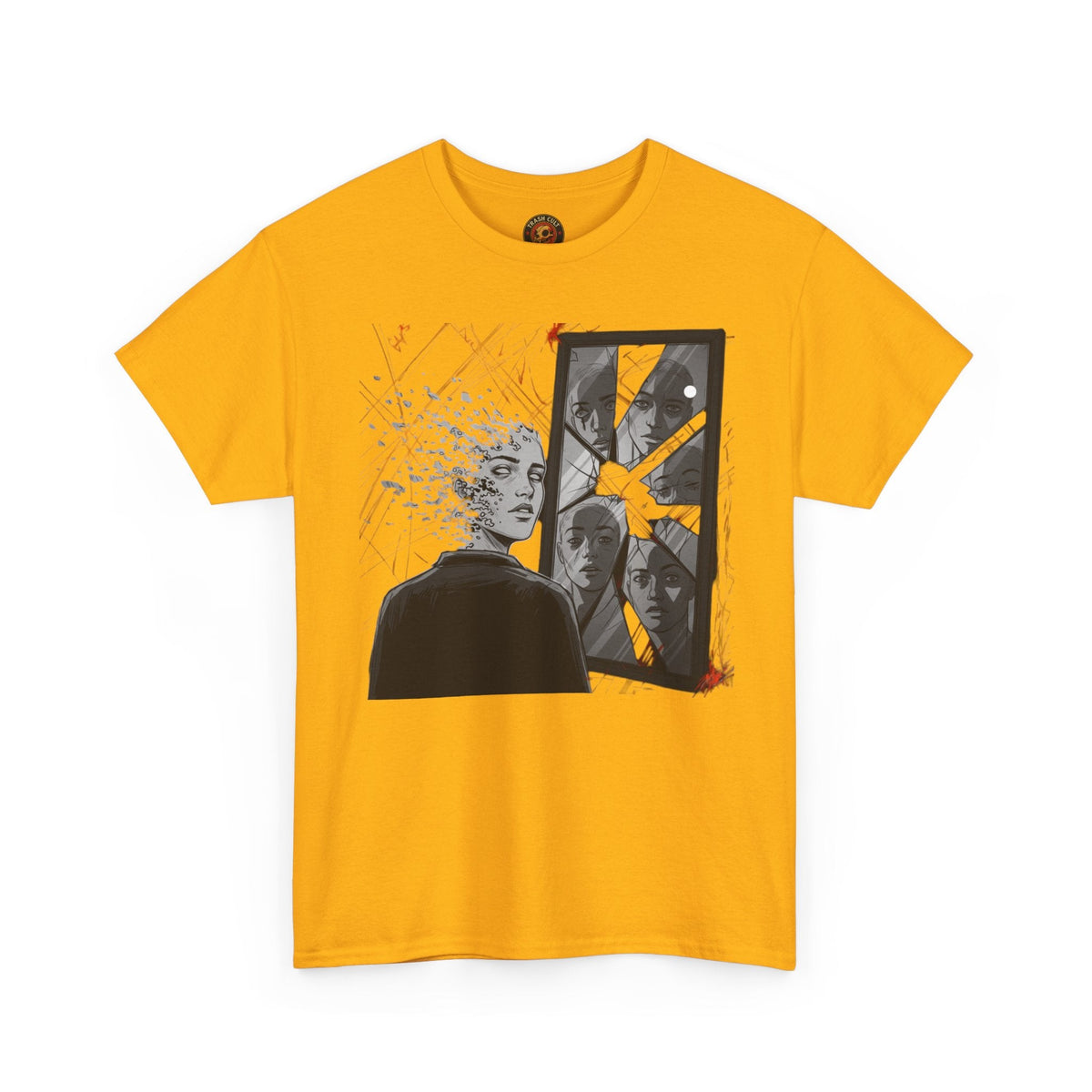 Xian Allen x Trash Cult Shirt – “Don’t Look Too Close” | Surreal Dark Art T-Shirt