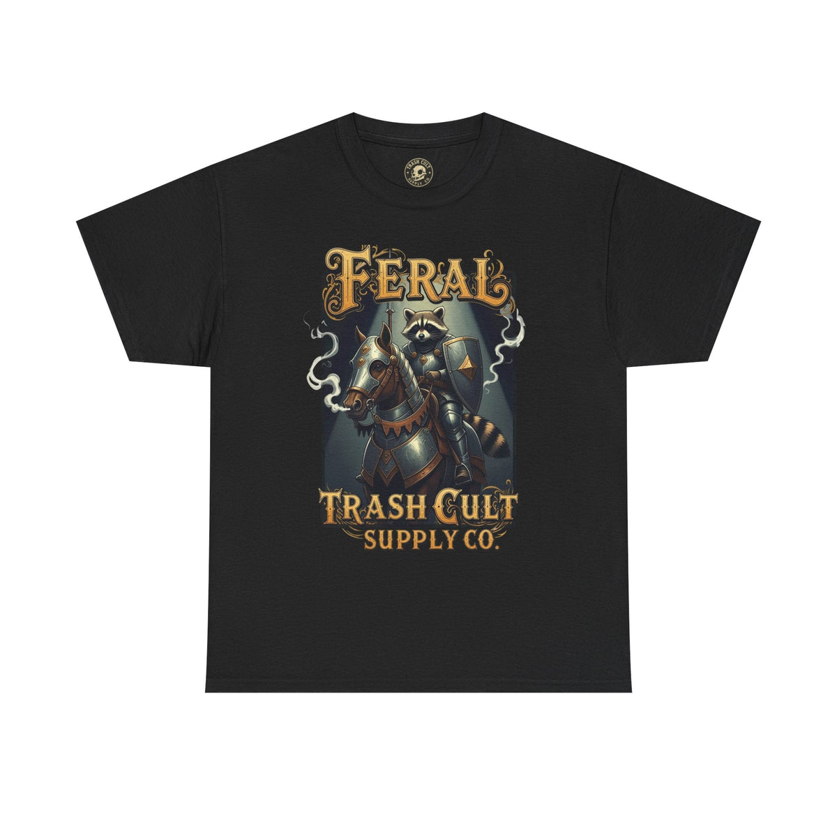Feral Trash Cult Tee, Unisex Graphic Tee, Cool T-Shirt, Unique Funny Apparel, Gift for Eco Warriors, Casual Wear, Festival Clothing
