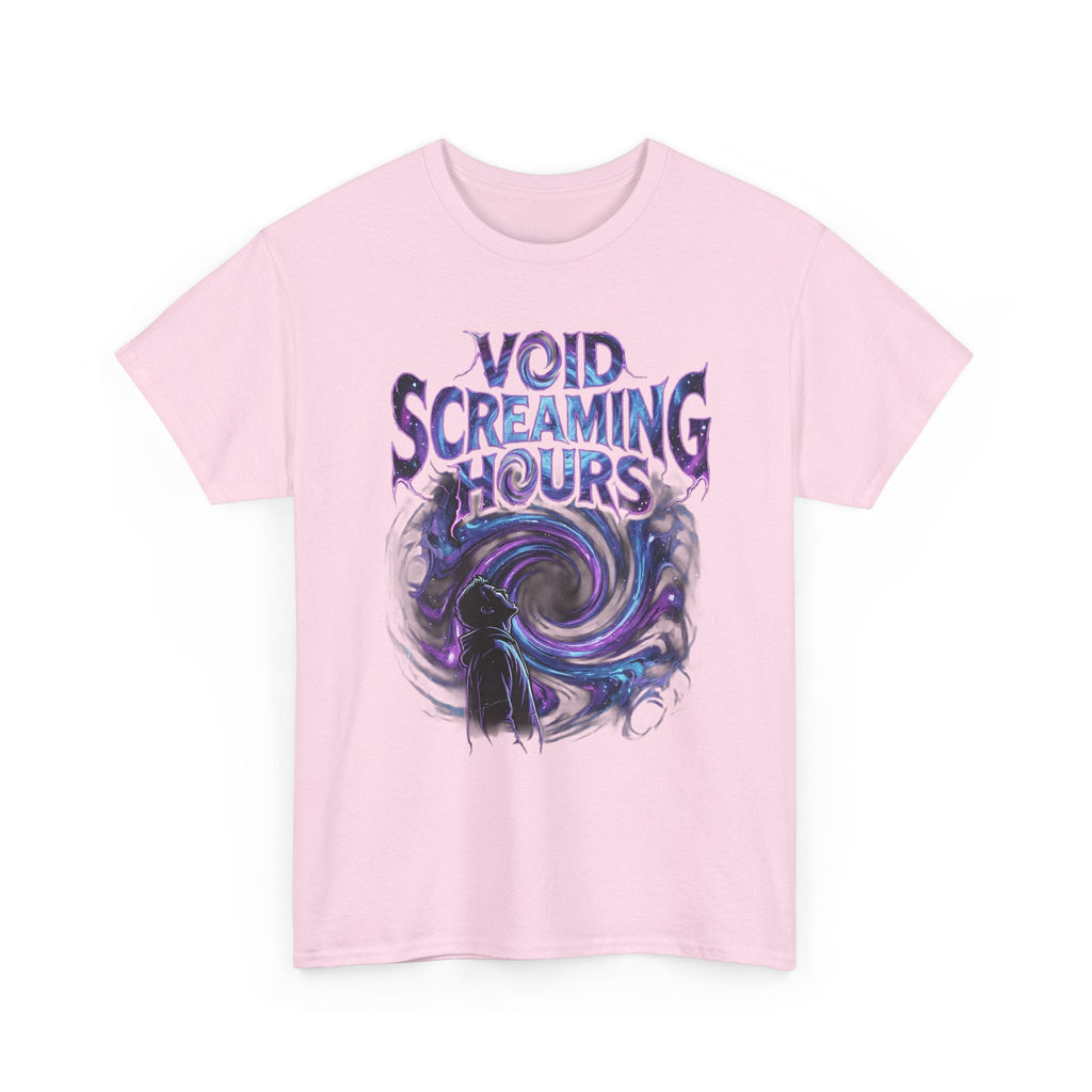 Void Screaming Hours Tee — Gothic Cosmic Horror T‑Shirt
