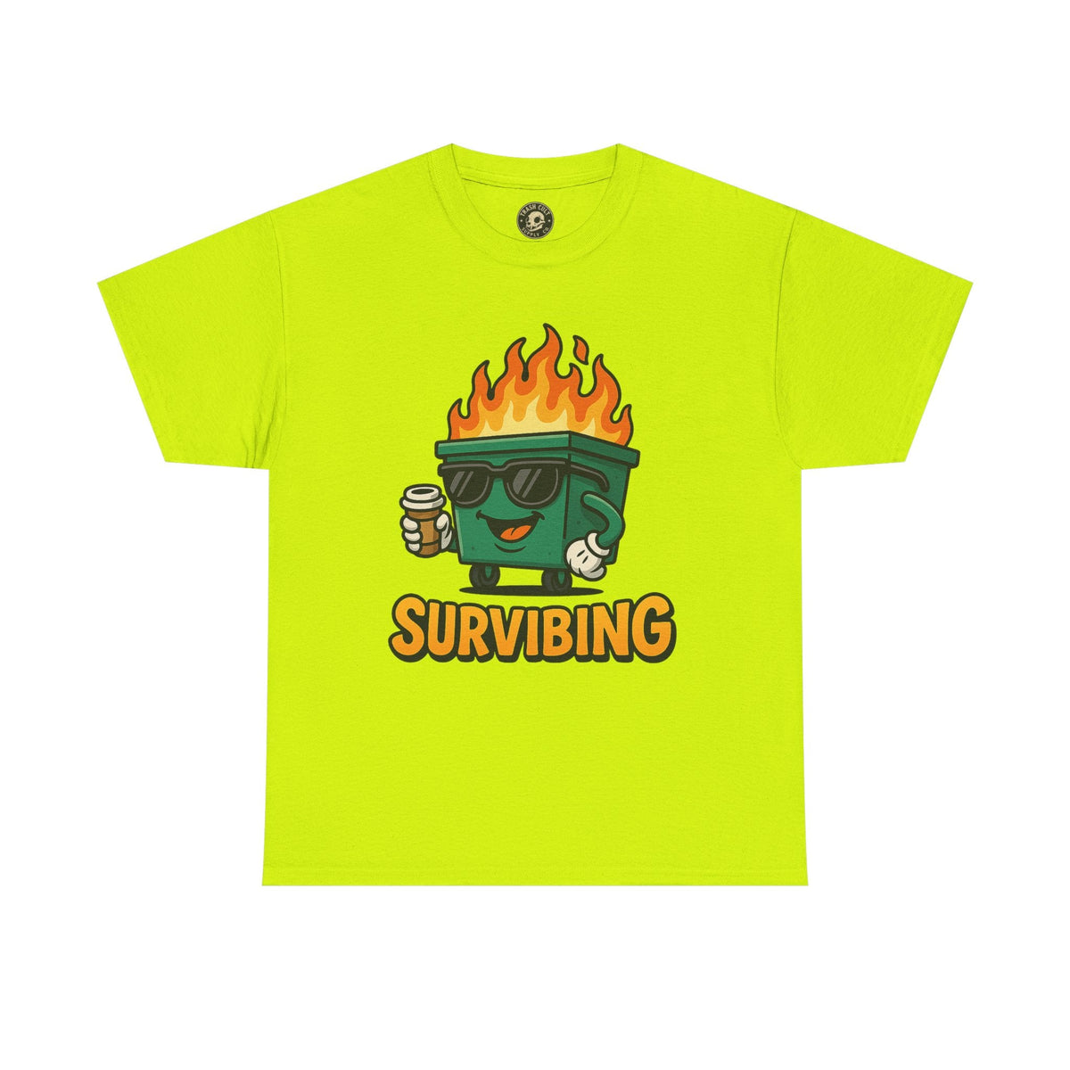 Survibing Shirt – High Visibility Safety Colors – Gildan 5000 Unisex Tee