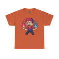 Bi-Furious Cartoon Pride Tee – Unisex Heavy Cotton Shirt for Gamers, Comic Fans & LGBTQ+ Allies