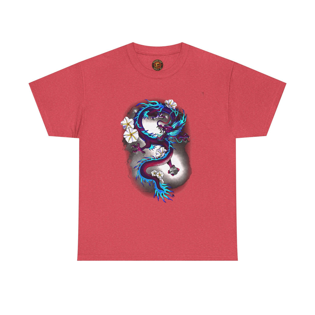 Electric Dragon Tattoo T-Shirt – Lara Davenport x Trash Cult Supply Co. Collab (Gildan 5000)