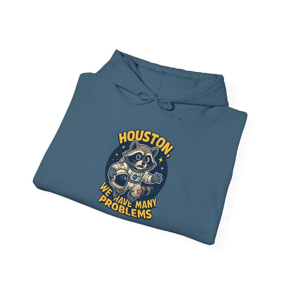 Houston Problems Hoodie, Unisex Sweatshirt, Space Lover Gift, Cozy Hoodie for Stargazing, Funny Sweatshirt for Astronaut Fans