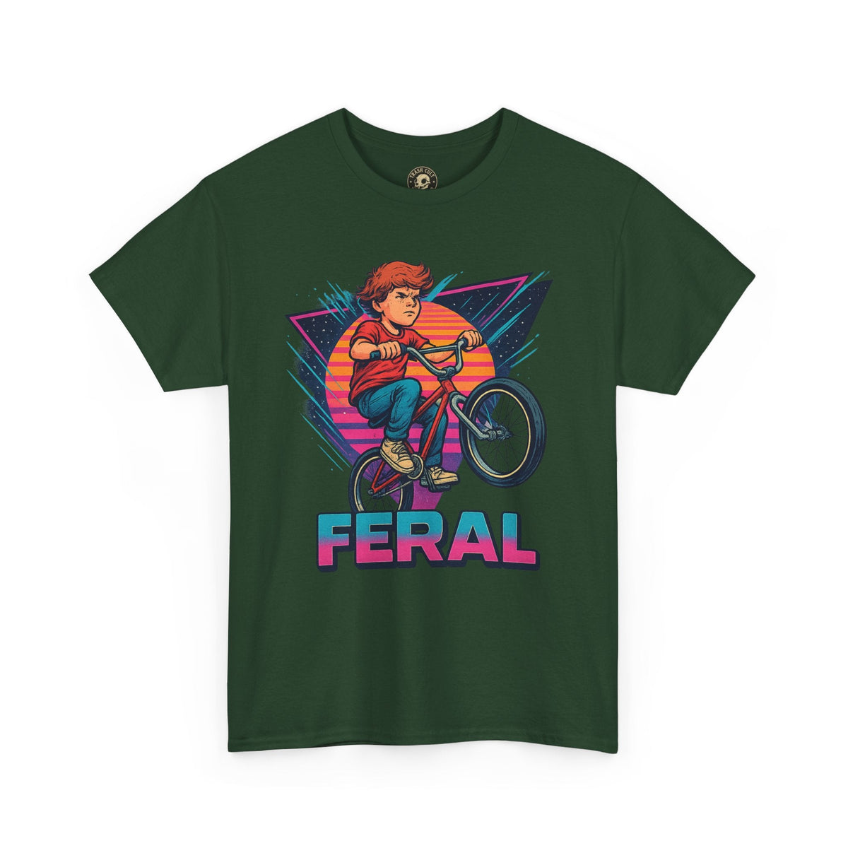 Feral BMX Adventure Tee – Ride Wild in Retro Style