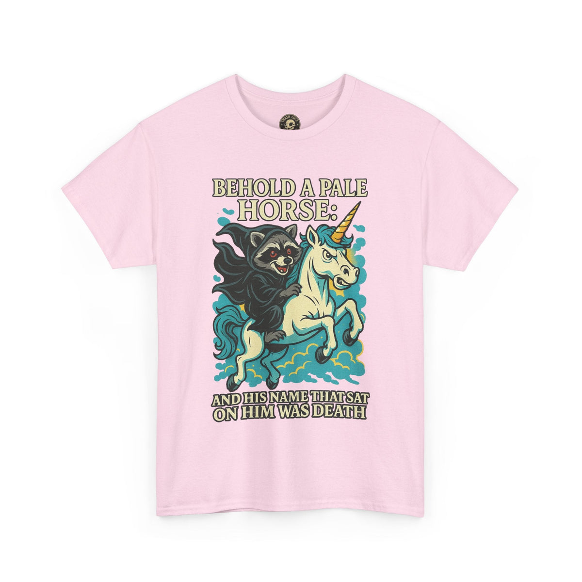 Behold a Pale Horse – Raccoon of Death Shirt | Gildan 5000 Unisex Tee