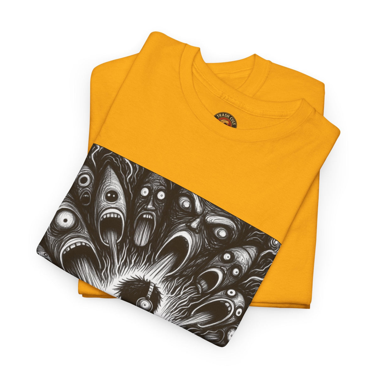 Xian Allen x Trash Cult Shirt – “Turn It Up Louder” | Screaming Chaos Headphones Tee