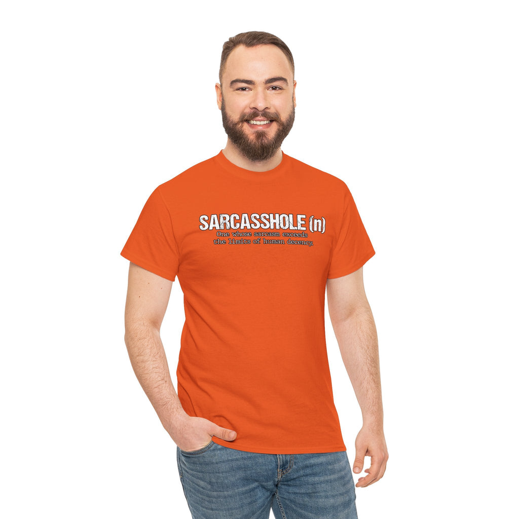 Sarcasshole Definition T-Shirt – Funny Sarcasm Graphic Tee