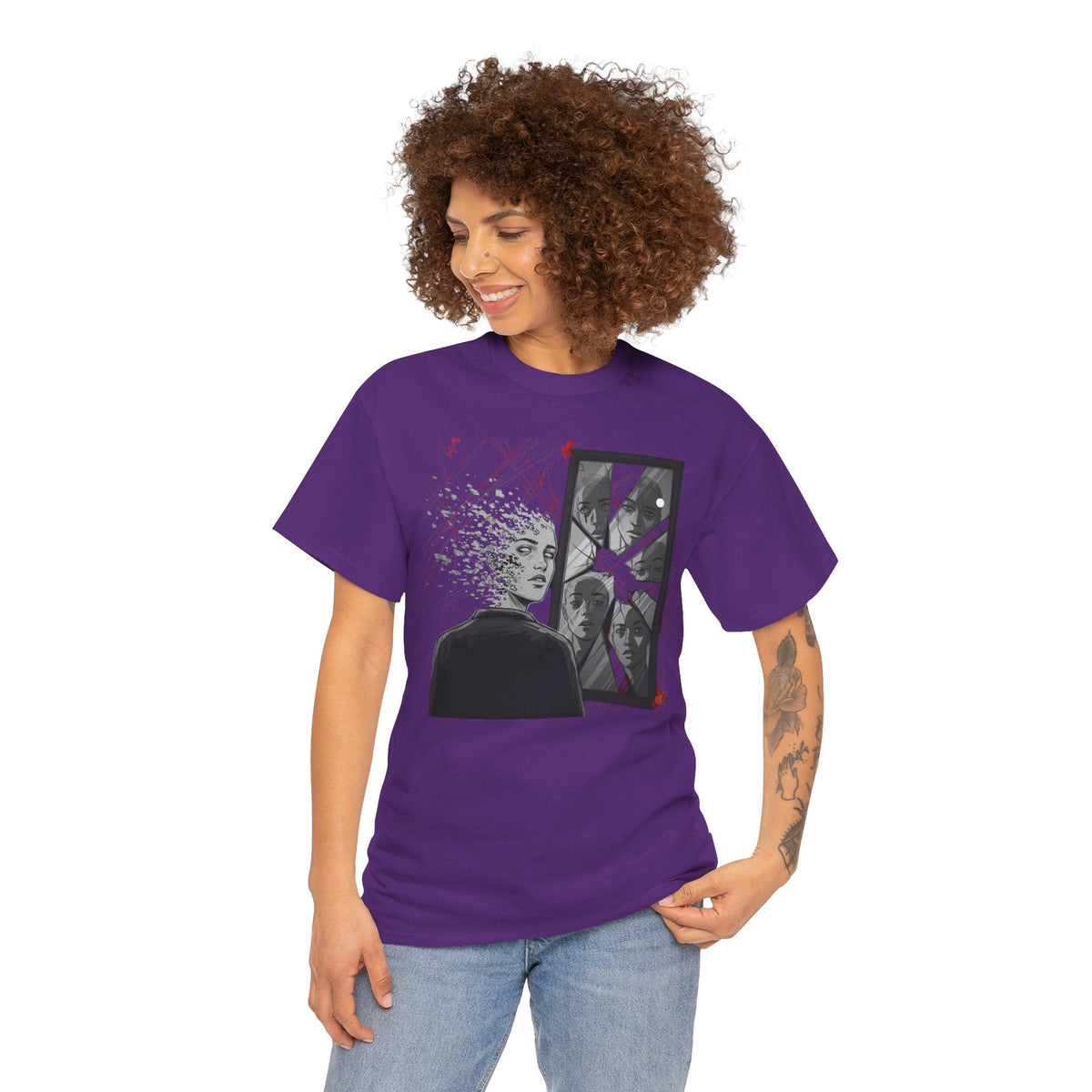 Xian Allen x Trash Cult Shirt – “Don’t Look Too Close” | Surreal Dark Art T-Shirt