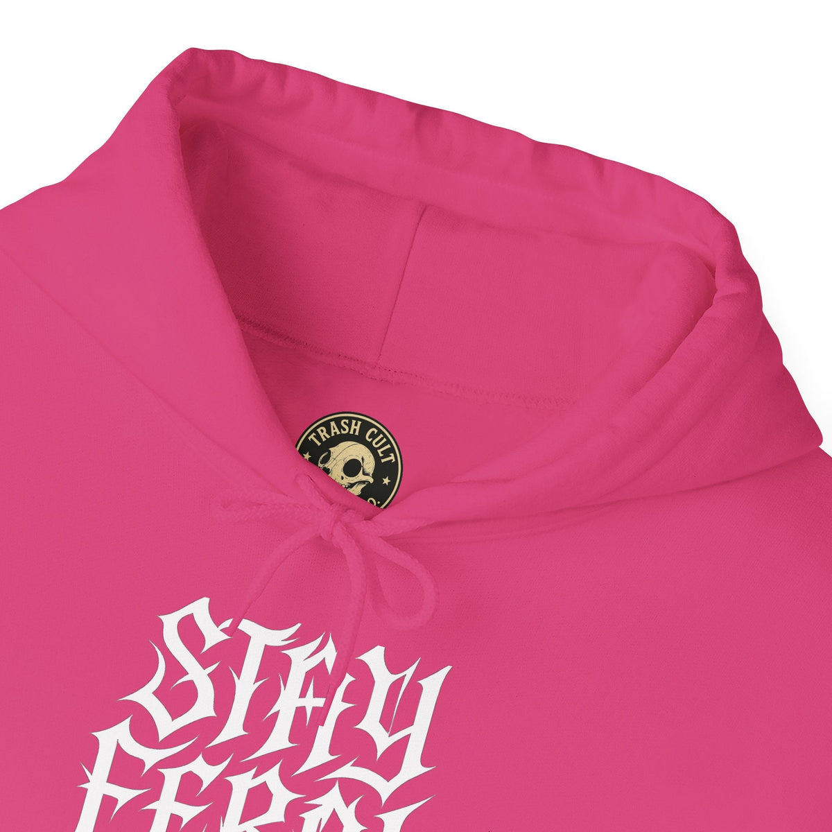 Stay Feral Gothic Hoodie – Trash Cult Supply Co Unisex Pullover