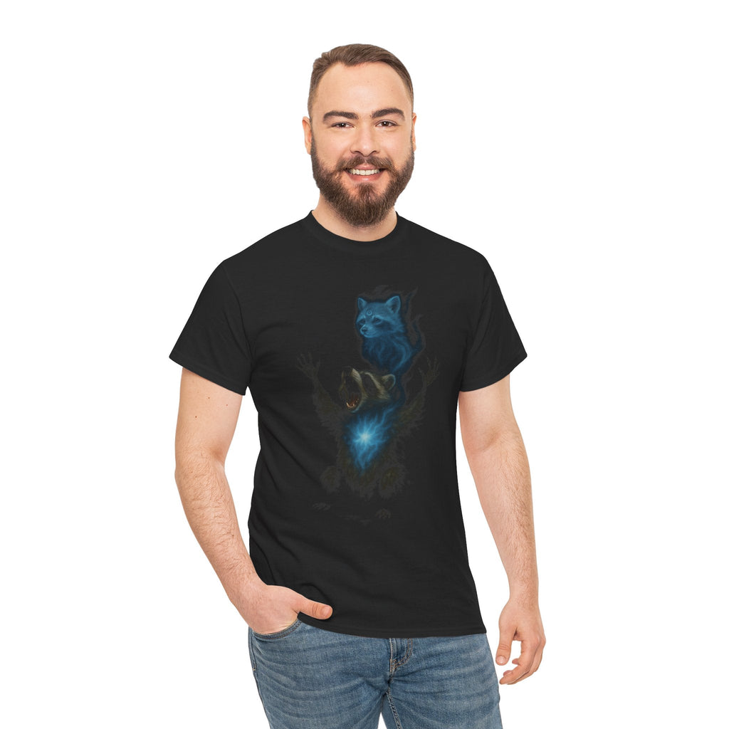 Divine Raccoon Soul Shirt – Mystical Third Eye Spirit Animal Tee