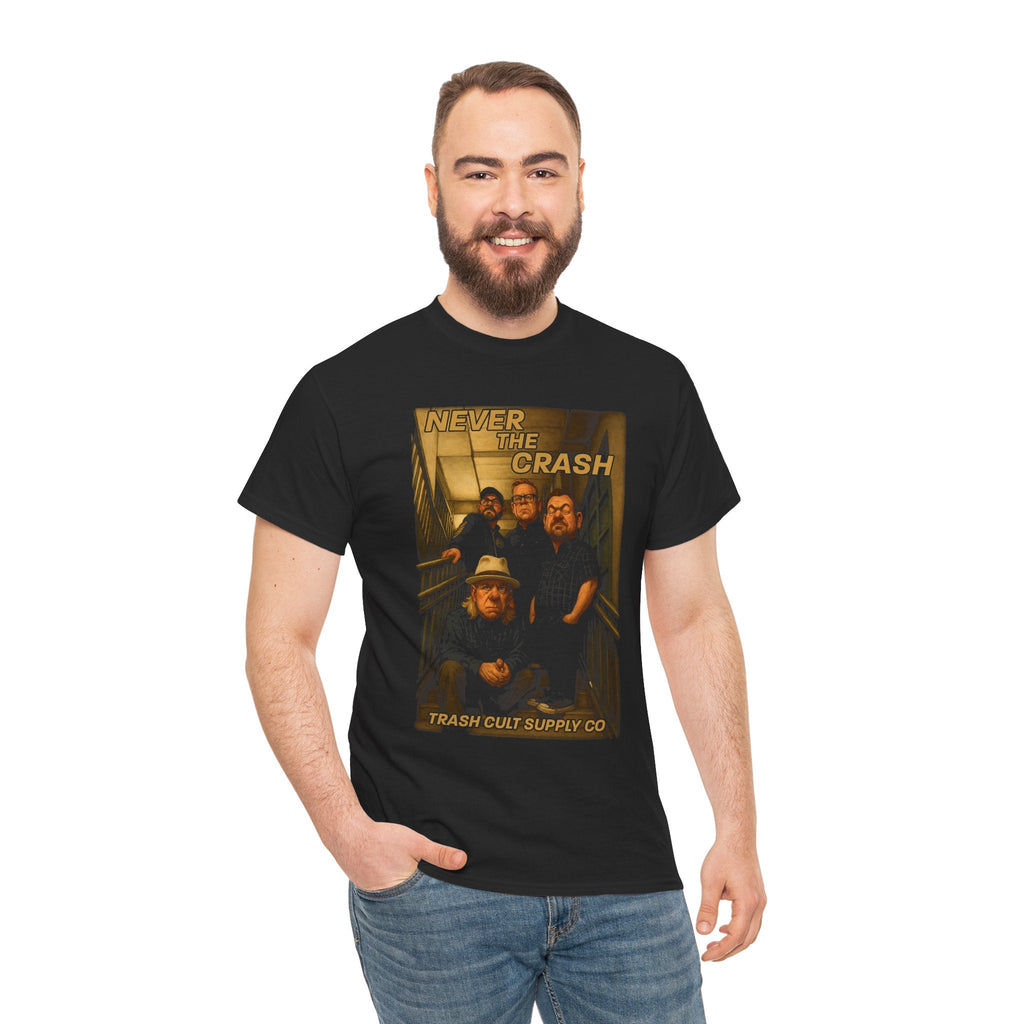 Never The Crash x Trash Cult Supply Co. Band Collab T-Shirt – Limited Edition Streetwear