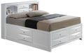 Contemporary Full Storage Bed