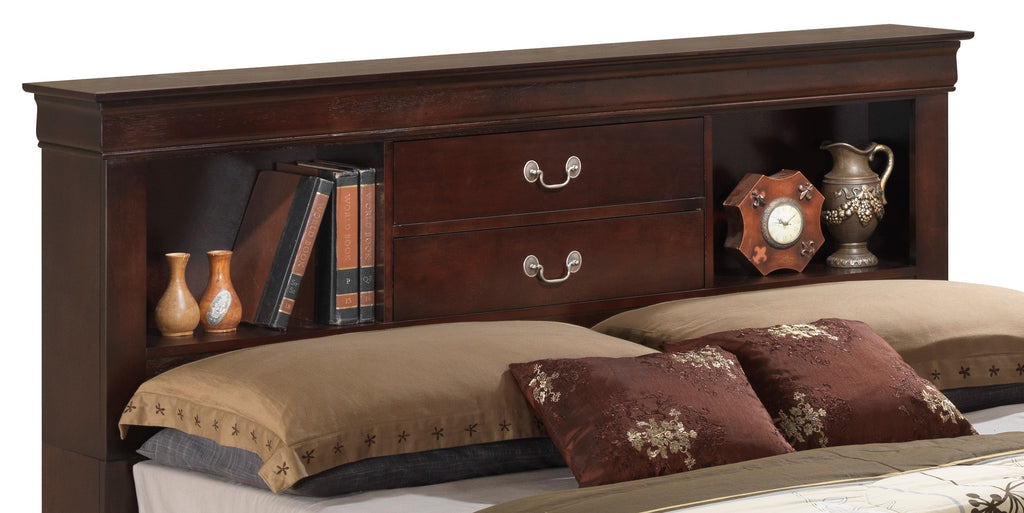 Louis Phillipe G3125B-QSB Queen Storage Bed