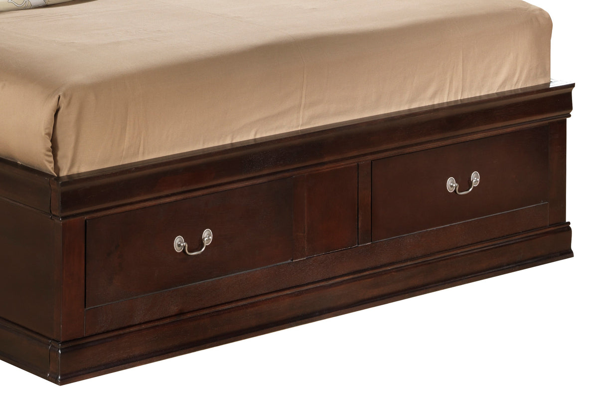 Louis Phillipe G3125B-QSB Queen Storage Bed