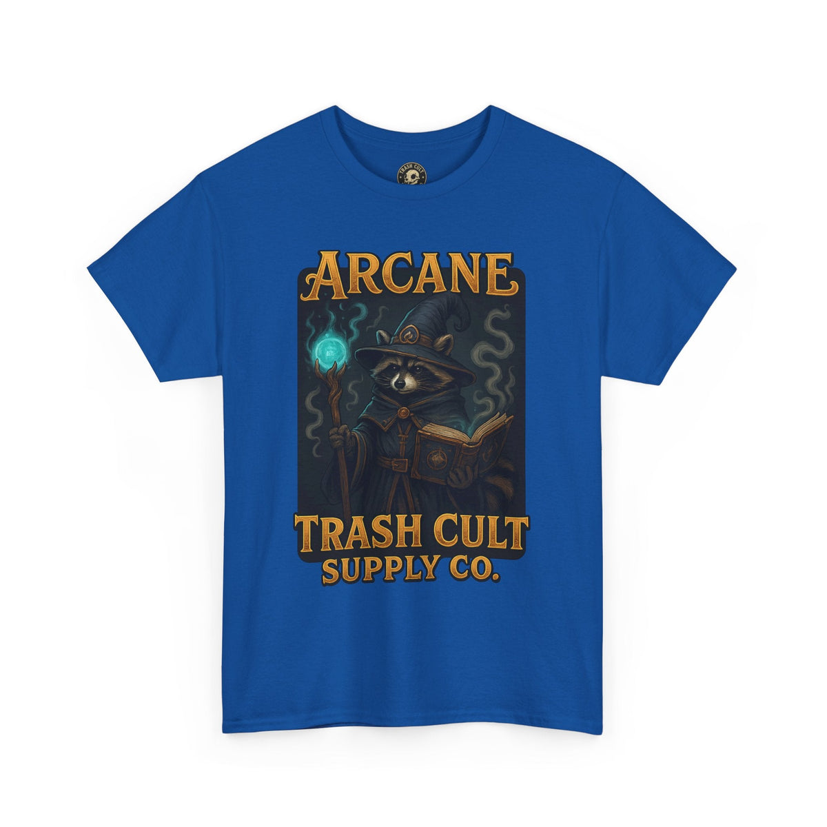 Arcane Trash Cult Unisex Heavy Cotton Tee, Cult Merchandise, Witchy Style, Halloween Tee, Casual Everyday Wear