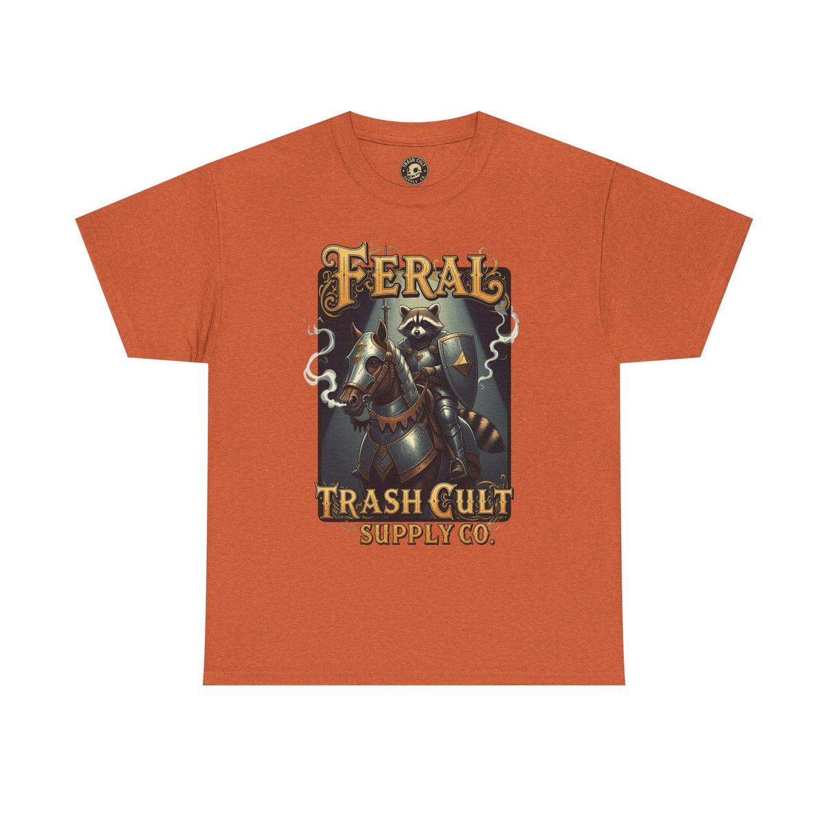 Feral Trash Cult Tee, Unisex Graphic Tee, Cool T-Shirt, Unique Funny Apparel, Gift for Eco Warriors, Casual Wear, Festival Clothing