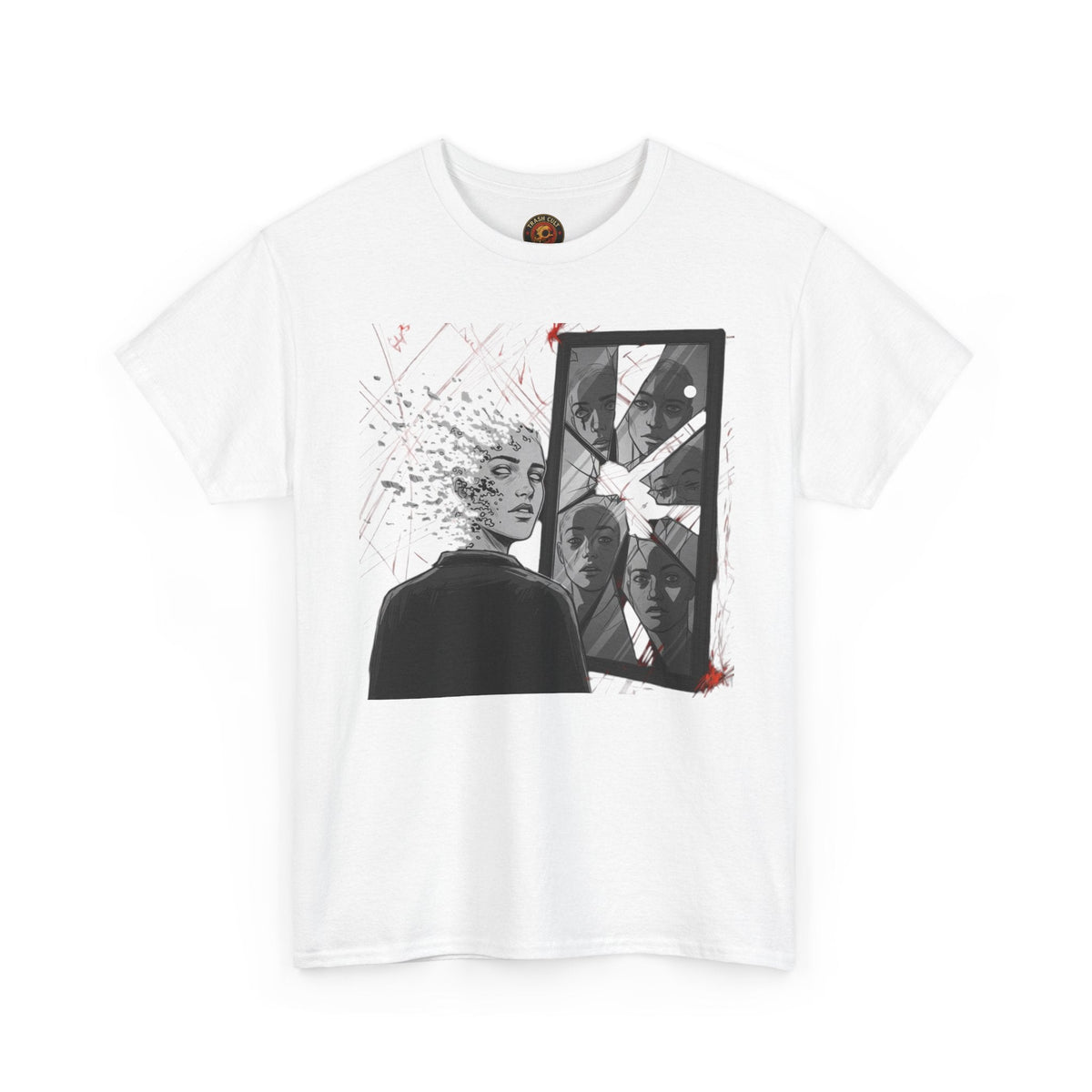 Xian Allen x Trash Cult Shirt – “Don’t Look Too Close” | Surreal Dark Art T-Shirt