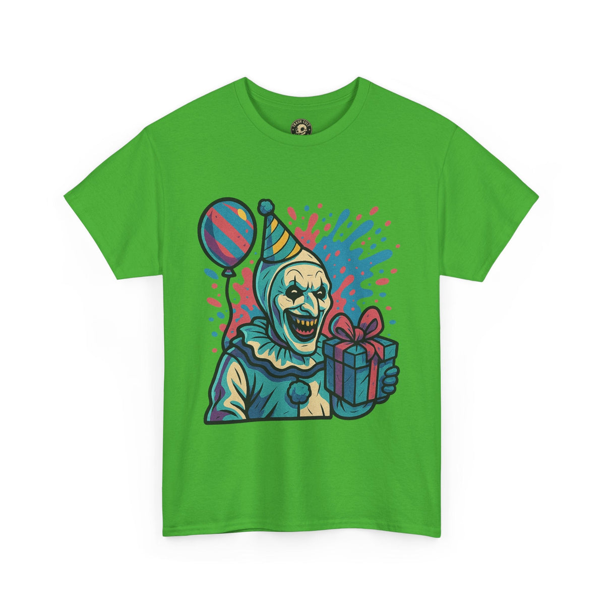 Art the Clown Birthday Shirt – New School Graffiti Horror Tee on Gildan 5000