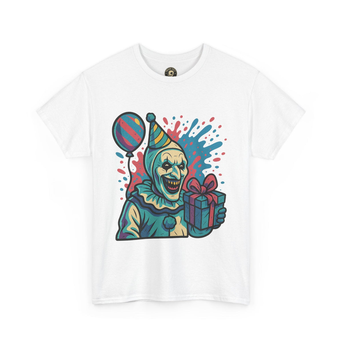 Art the Clown Birthday Shirt – New School Graffiti Horror Tee on Gildan 5000