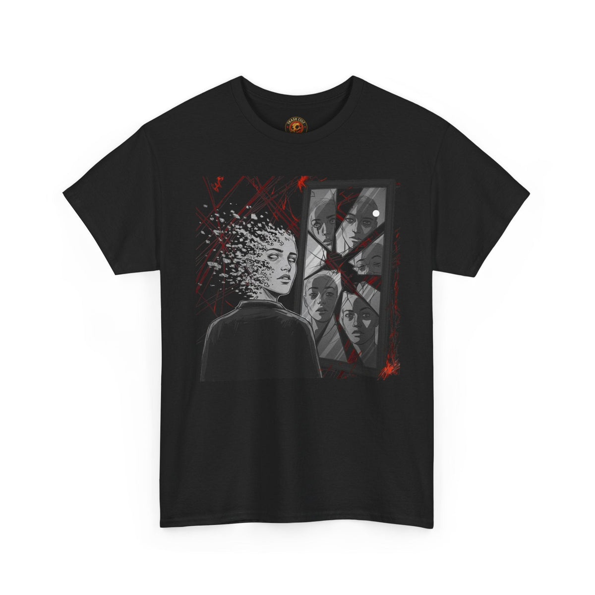 Xian Allen x Trash Cult Shirt – “Don’t Look Too Close” | Surreal Dark Art T-Shirt