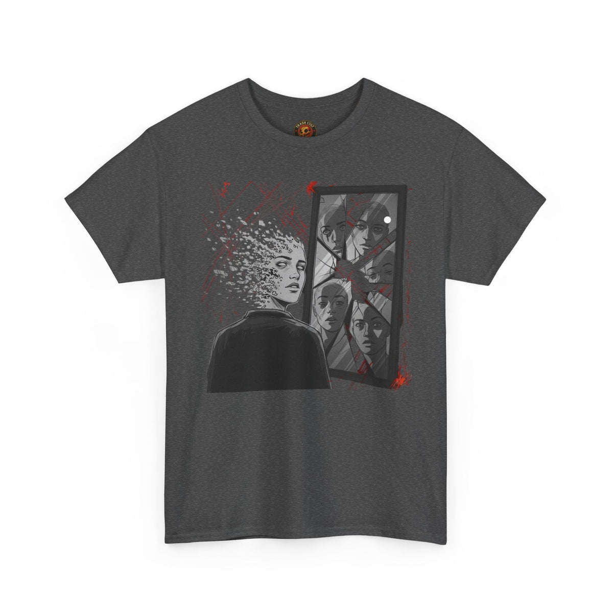 Xian Allen x Trash Cult Shirt – “Don’t Look Too Close” | Surreal Dark Art T-Shirt