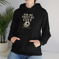 Gothic Cult Hoodie – Unisex Heavy Blend™ Sweatshirt, Perfect for Halloween, Alternative Fashion, Streetwear, Gift for Friends