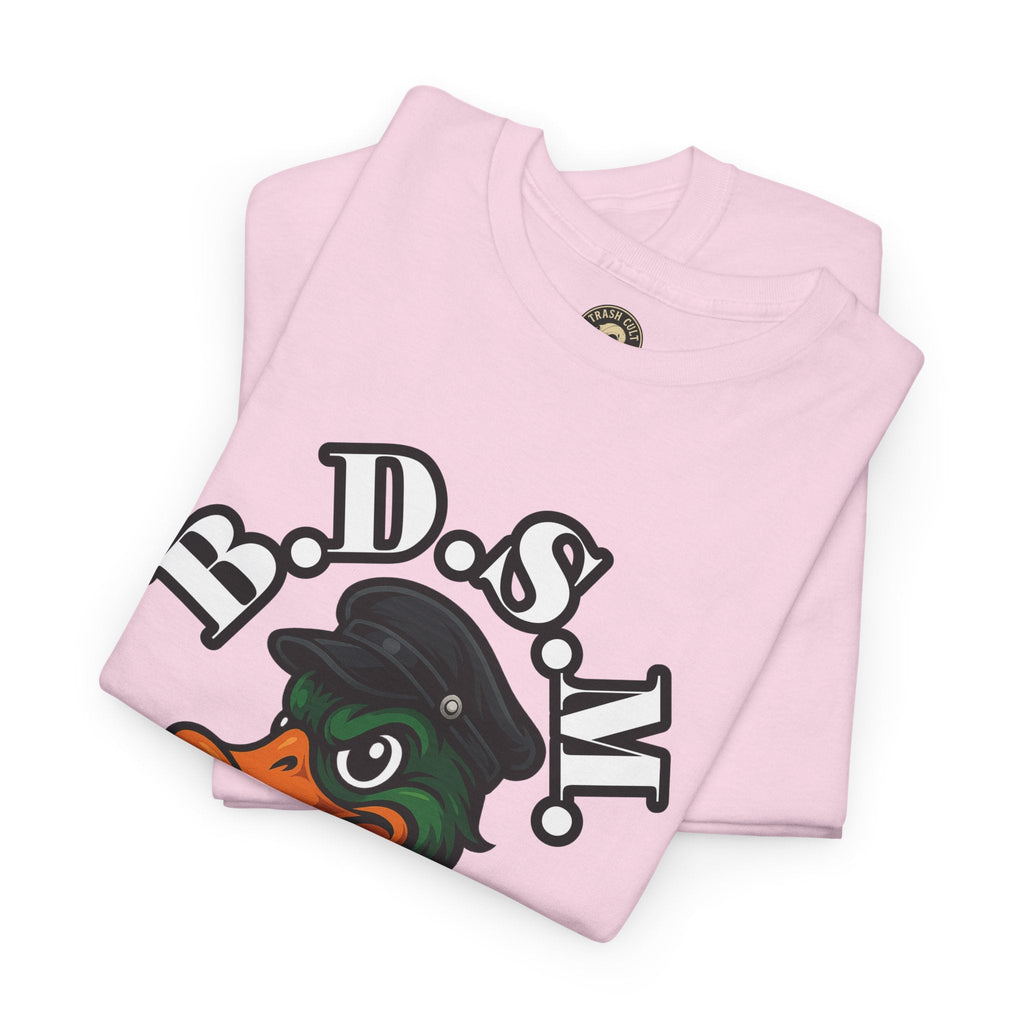 BDSM Mallard Duck Biker Shirt – Funny Biker Duck Tee on Gildan 5000