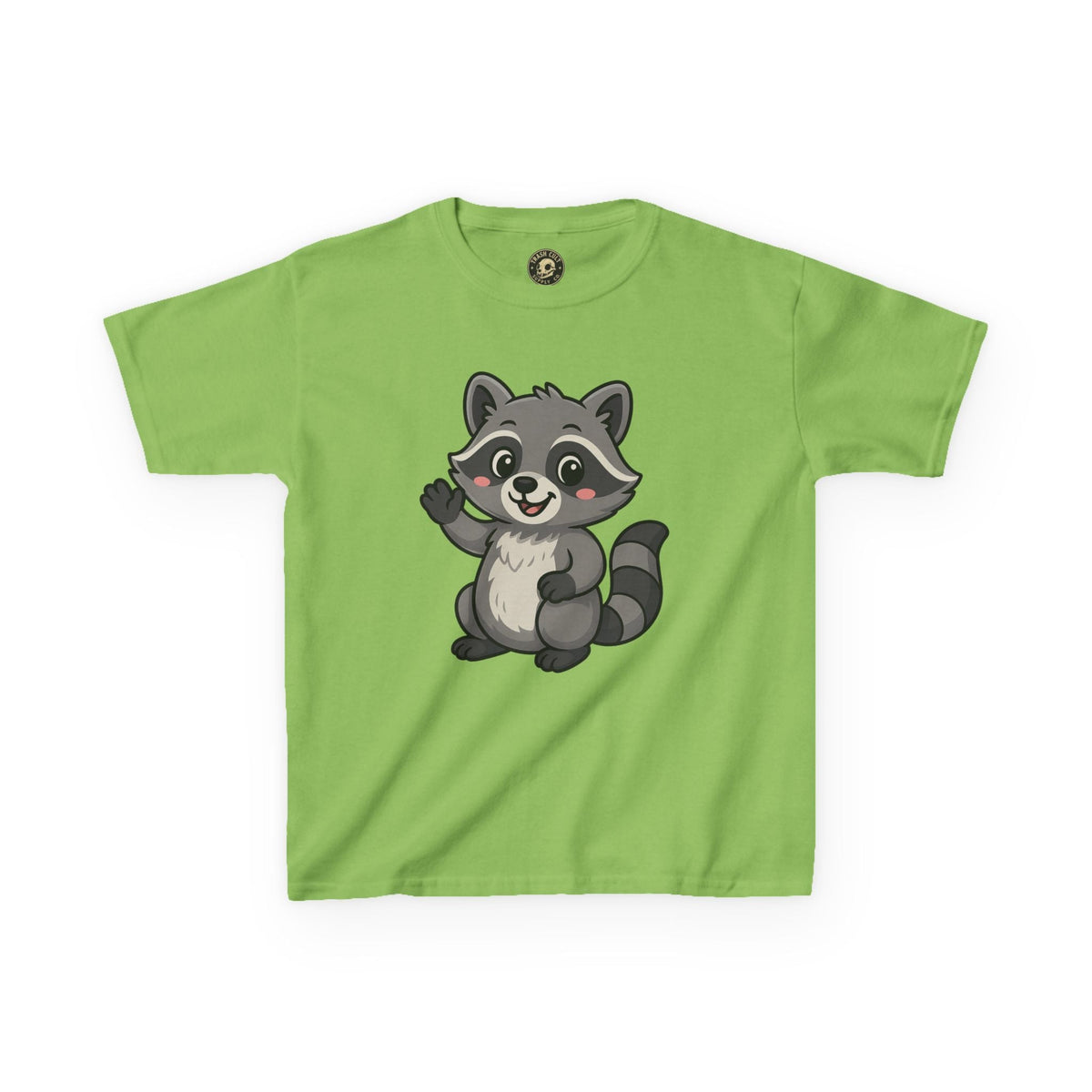 Cute Raccoon Kids T-Shirt, Fun Animal Graphic Tee for Boys and Girls, Birthday Gift, Playful Party Wear, Everyday Casual Shirt, Nature [...]