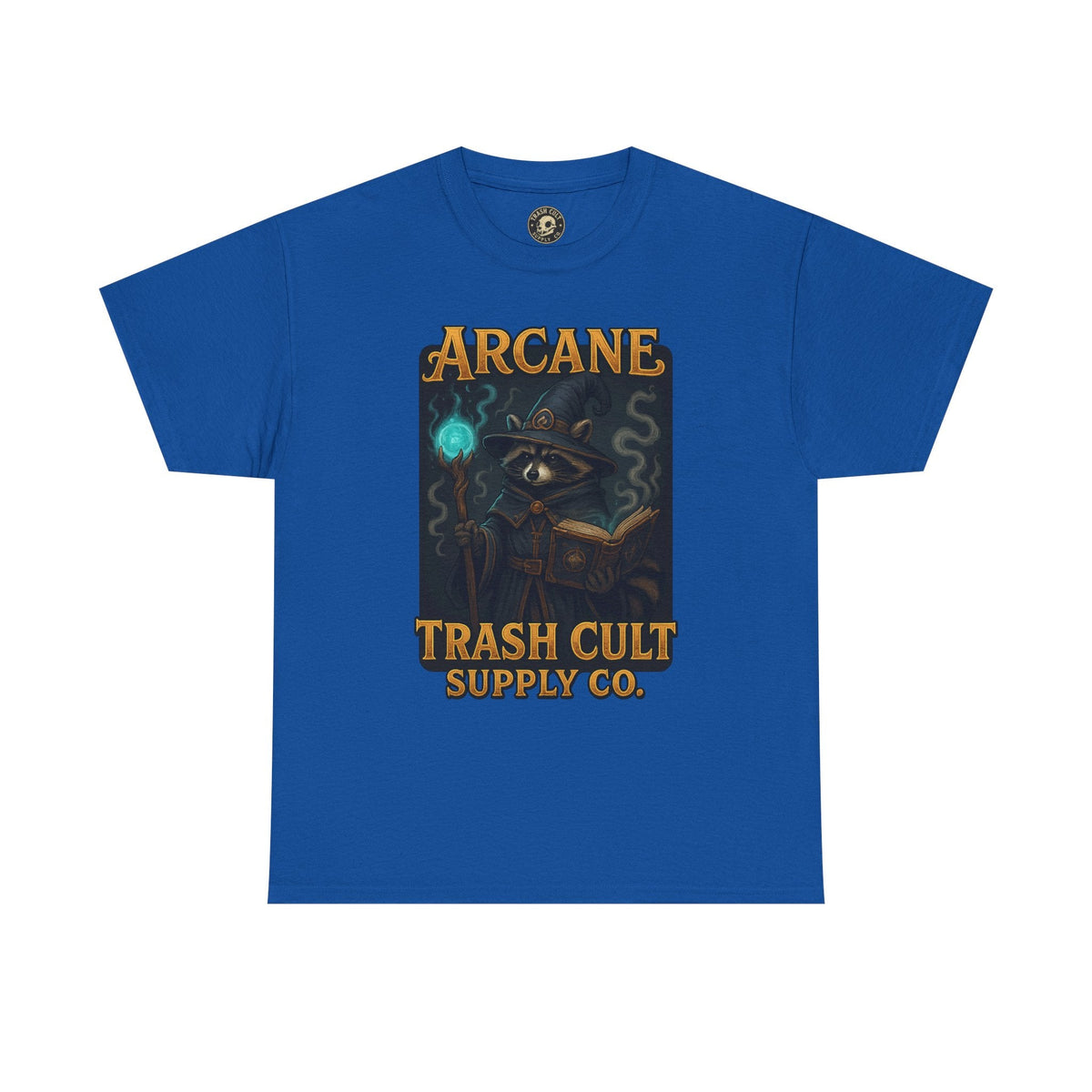 Arcane Trash Cult Unisex Heavy Cotton Tee, Cult Merchandise, Witchy Style, Halloween Tee, Casual Everyday Wear