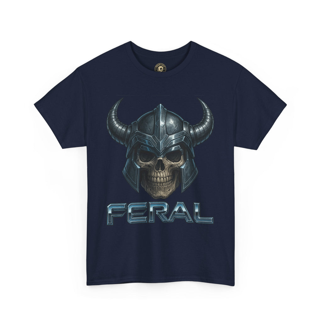 Feral Skull Graphic Tee, Unisex Cotton Shirt, Casual Wear, Gamer Apparel, Unique Gift for Fans