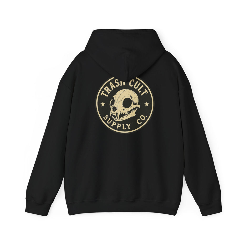 Gothic Cult Hoodie – Unisex Heavy Blend™ Sweatshirt, Perfect for Halloween, Alternative Fashion, Streetwear, Gift for Friends