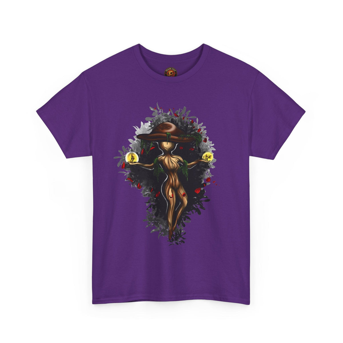 Mushroom Spirit T-Shirt – Lara Davenport x Trash Cult Supply Co. Collab (Gildan 5000)