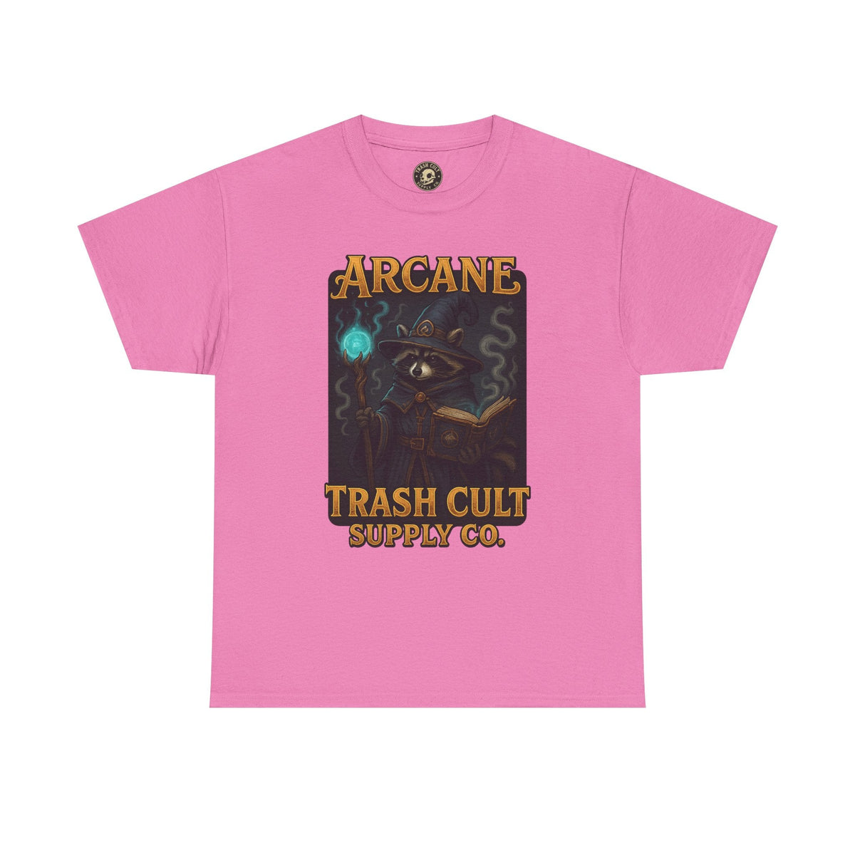 Arcane Trash Cult Unisex Heavy Cotton Tee, Cult Merchandise, Witchy Style, Halloween Tee, Casual Everyday Wear