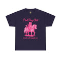 Pink Pony Club Raccoon Riding Pony Shirt – Vintage Hot Pink Halftone Tee by Trash Cult Supply Co