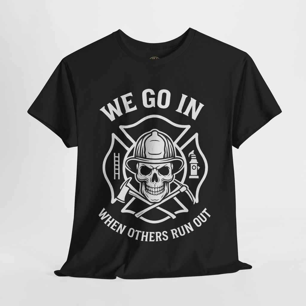 Firefighter Tribute T-Shirt - Bold Design, Heroic Spirit, Unisex Shirt, Gift for Firefighters, Fire Safety Awareness