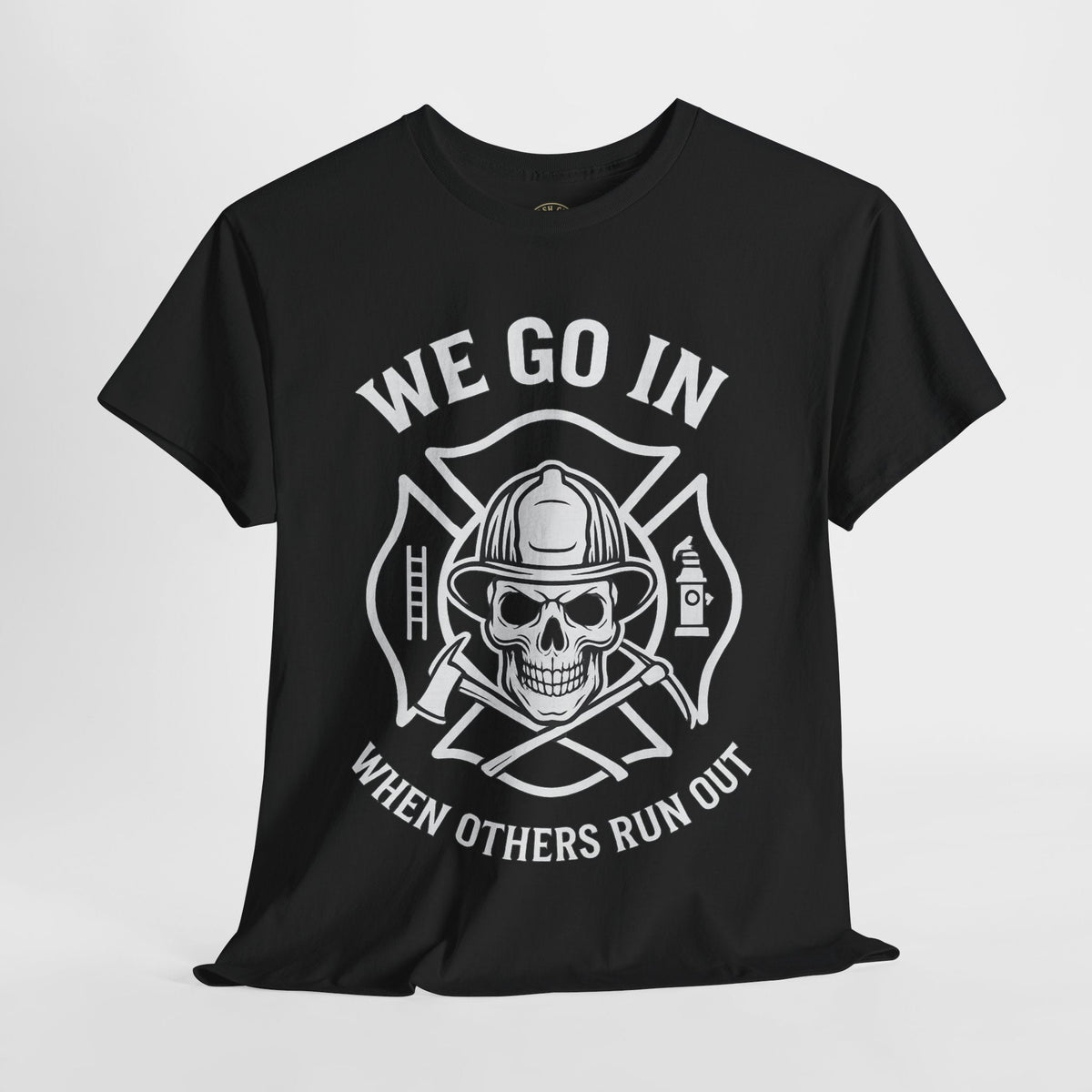 Firefighter Tribute T-Shirt - Bold Design, Heroic Spirit, Unisex Shirt, Gift for Firefighters, Fire Safety Awareness