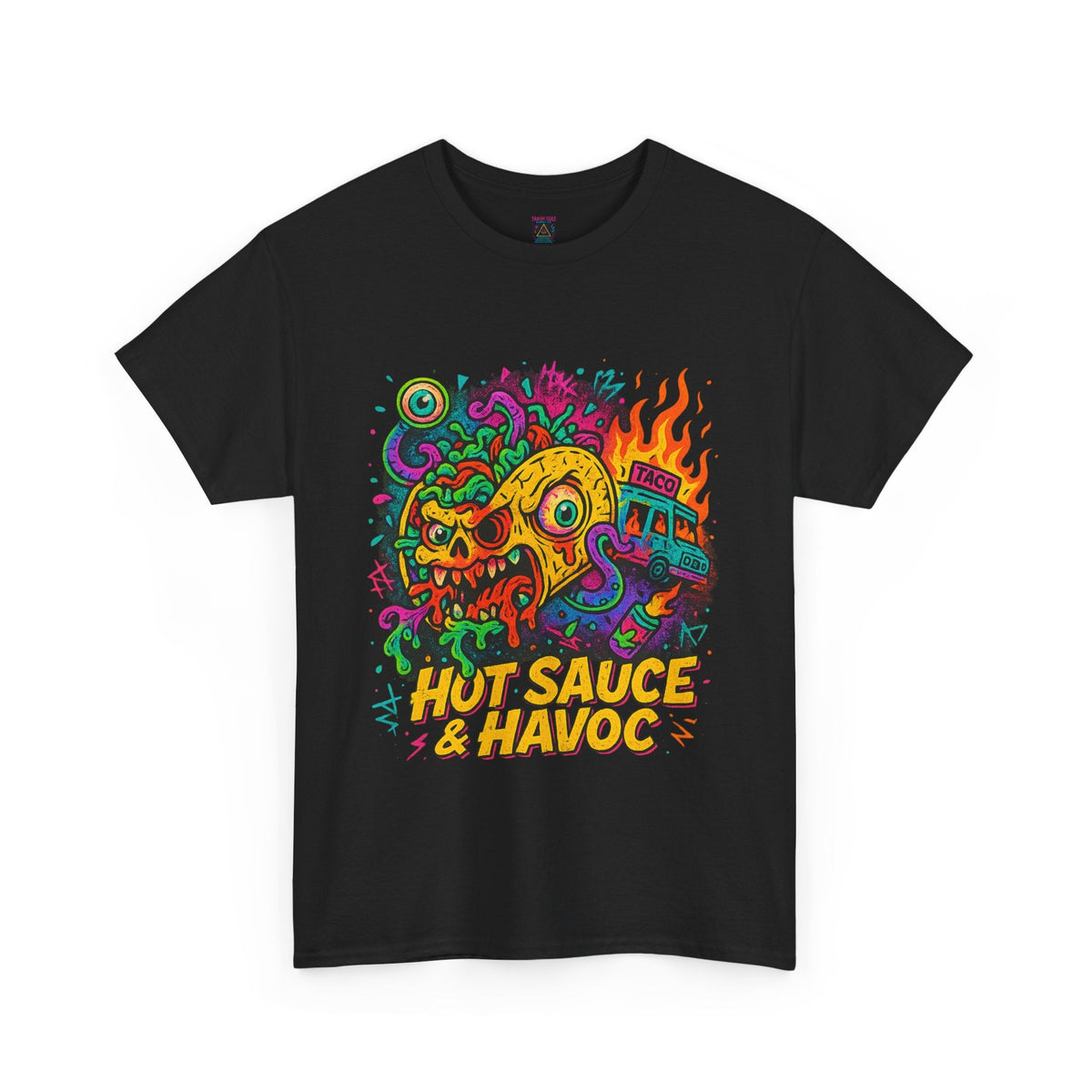 Hot Sauce & Havoc – Limited Edition Mutant Taco Tee | Gildan 5000 | Illuminasty Drop