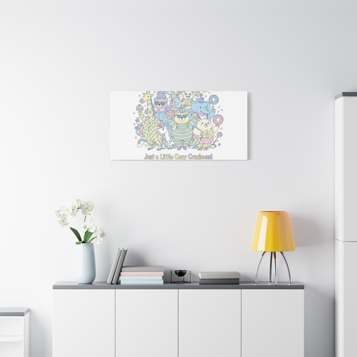 Cozy Craziness Canvas | mildly unhinged cute, whimsical weird
