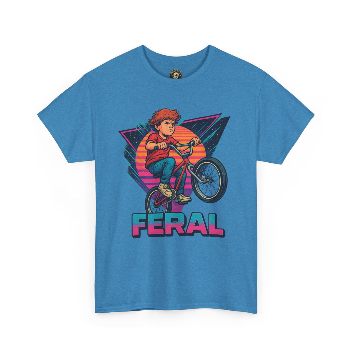 Feral BMX Adventure Tee – Ride Wild in Retro Style