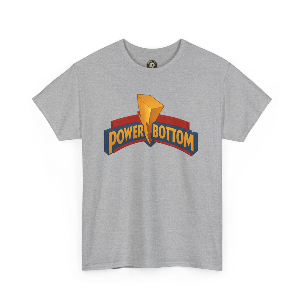 Power Bottom Vibes T-Shirt – Bold LGBTQ+ Pride Graphic Tee | Unisex Heavy Cotton Empowerment Shirt