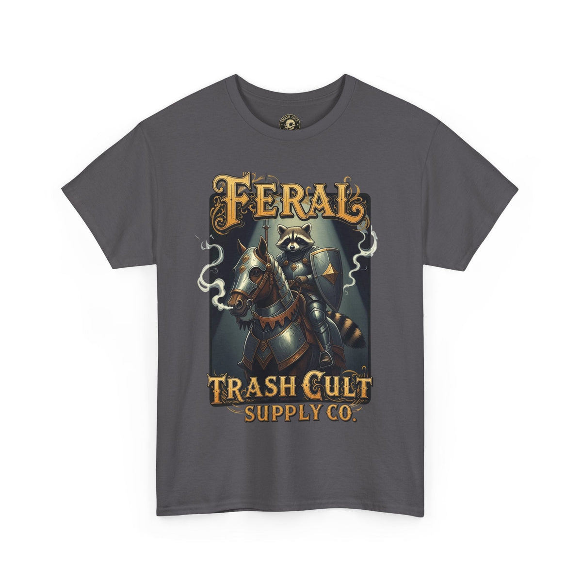 Feral Trash Cult Tee, Unisex Graphic Tee, Cool T-Shirt, Unique Funny Apparel, Gift for Eco Warriors, Casual Wear, Festival Clothing