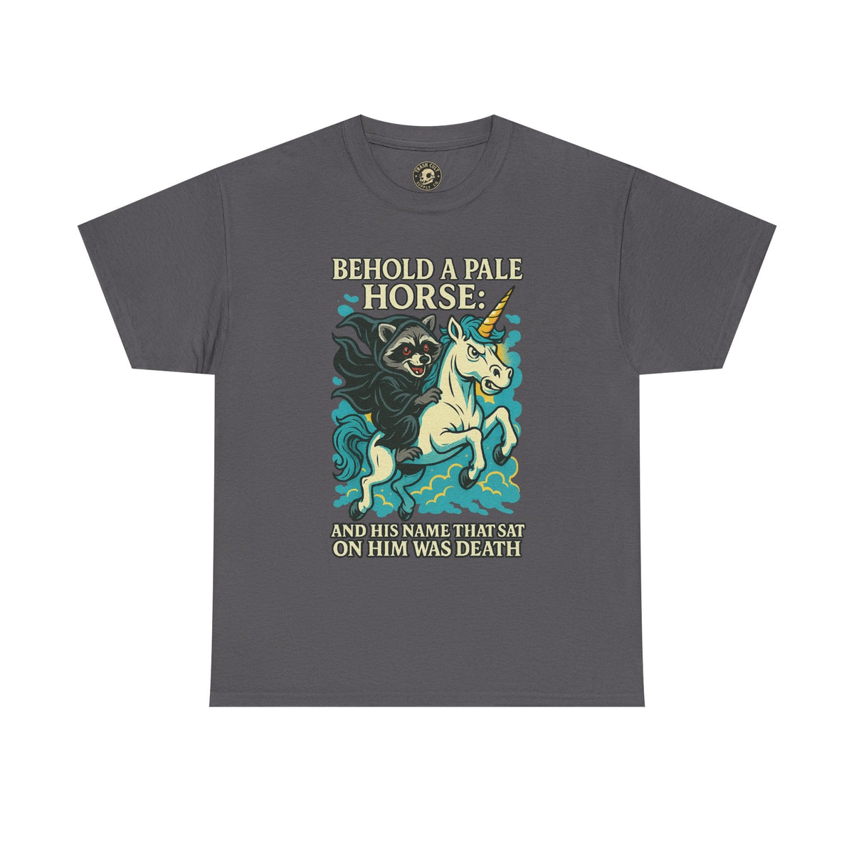 Behold a Pale Horse – Raccoon of Death Shirt | Gildan 5000 Unisex Tee