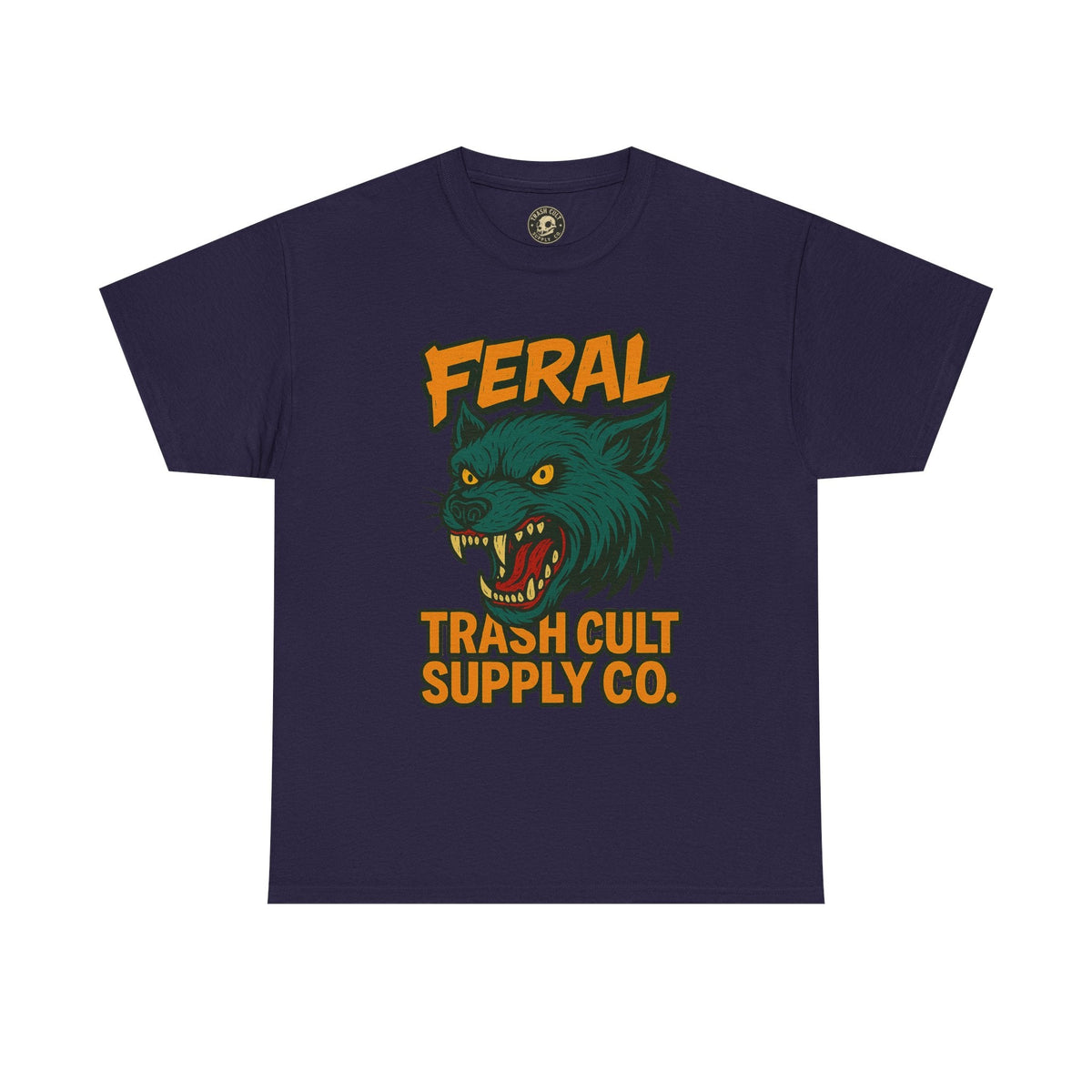 FERAL Wolverine Shirt – Trash Cult Graffiti Tee (Gildan 5000)