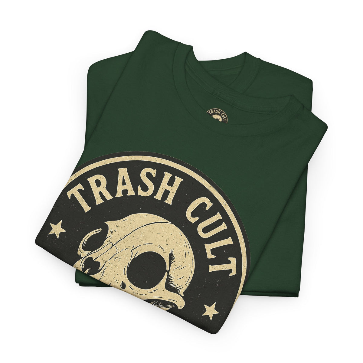 Trash Cult Skull - Stay Feral Culture Vibe, Streetwear Gift, Casual Outfit, Festival Wear, Trendy Apparel, Unique Present