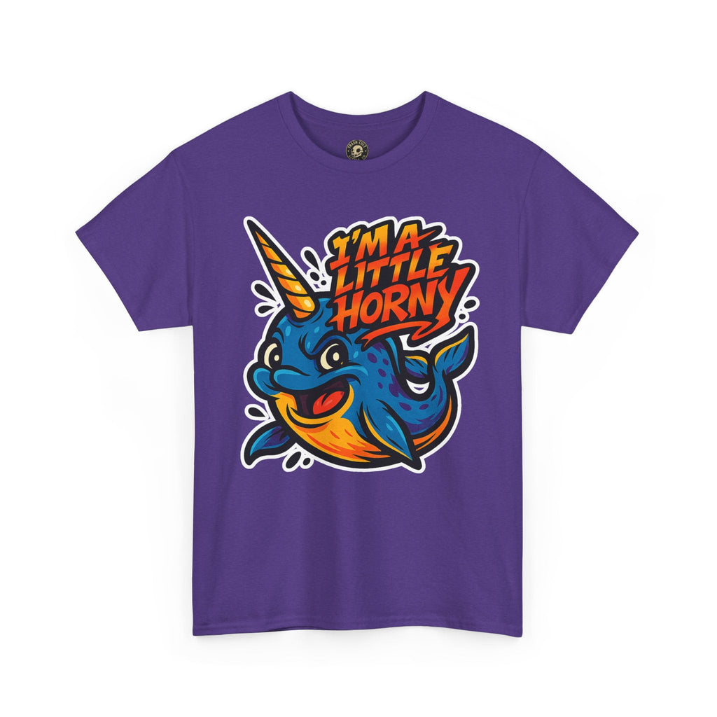 Fun Narwhal Graphic Tee, Quirky Unisex Shirt, Perfect for Gifts, Casual Wear, Animal Lovers, Beach Vibes