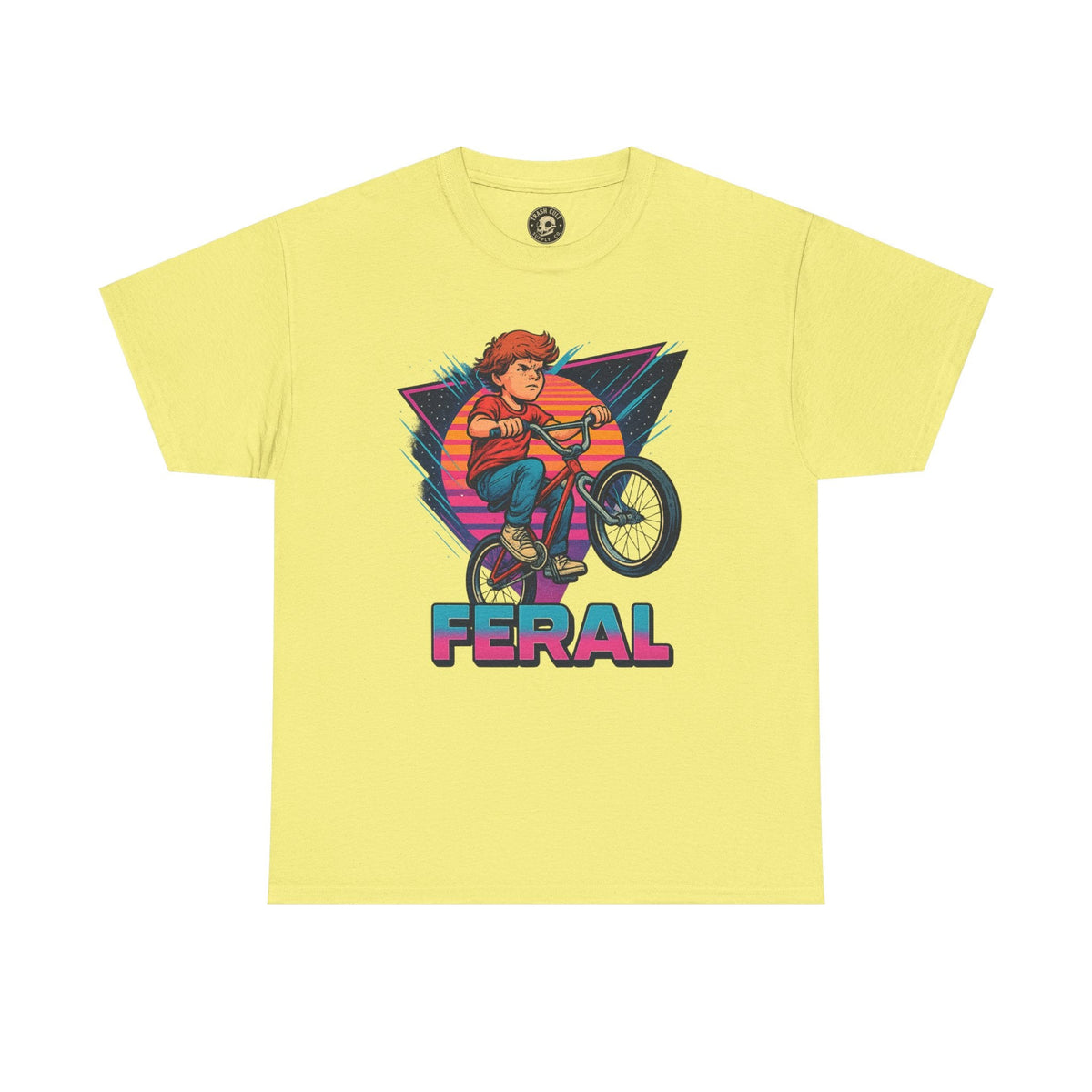 Feral BMX Adventure Tee – Ride Wild in Retro Style