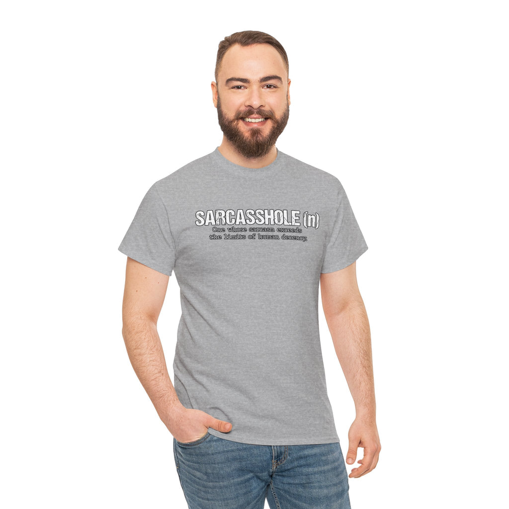 Sarcasshole Definition T-Shirt – Funny Sarcasm Graphic Tee