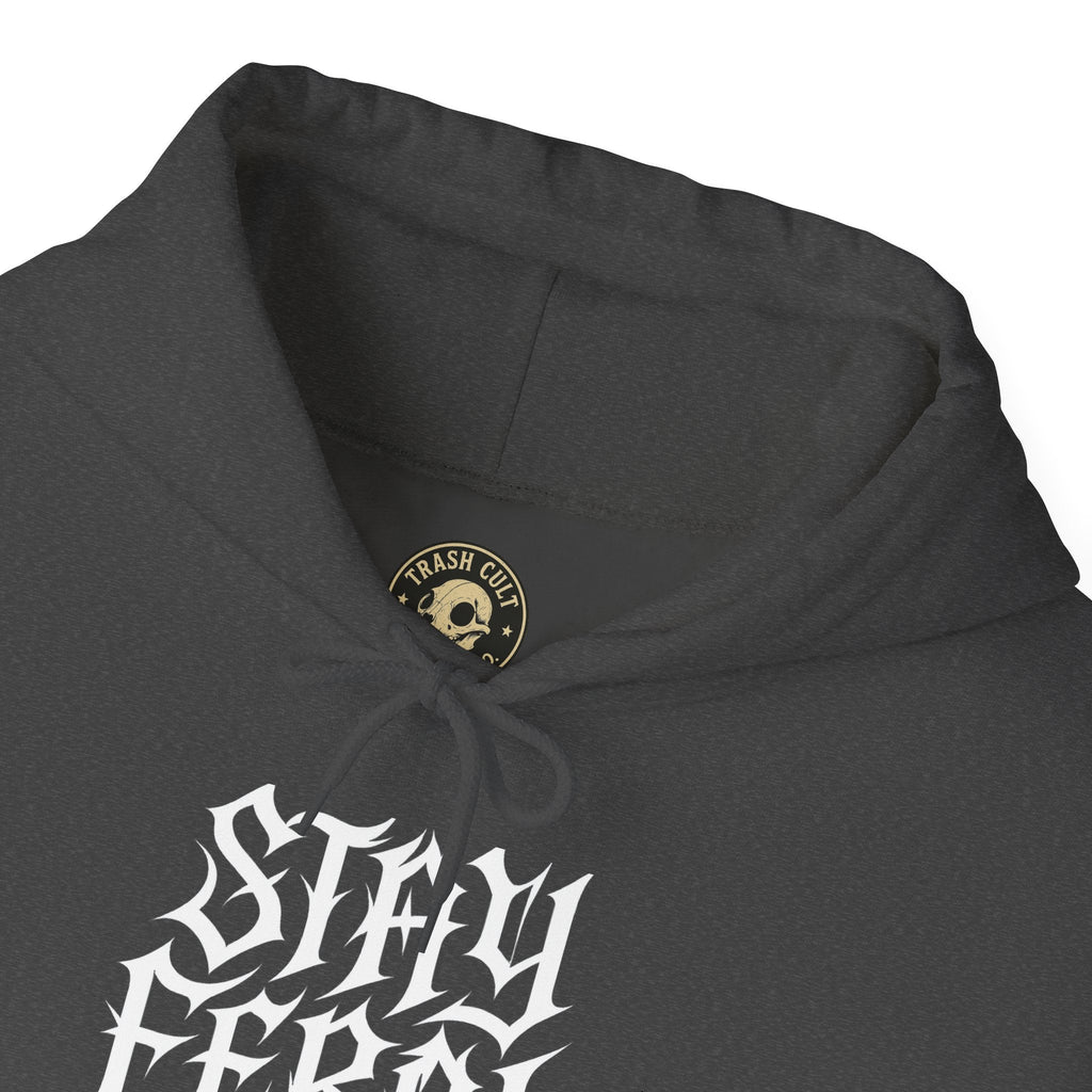 Stay Feral Gothic Hoodie – Trash Cult Supply Co Unisex Pullover