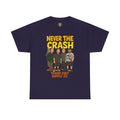 Never The Crash Band Shirt – Bold Graffiti Logo Tee - EXCLUSIVE | Gildan 5000