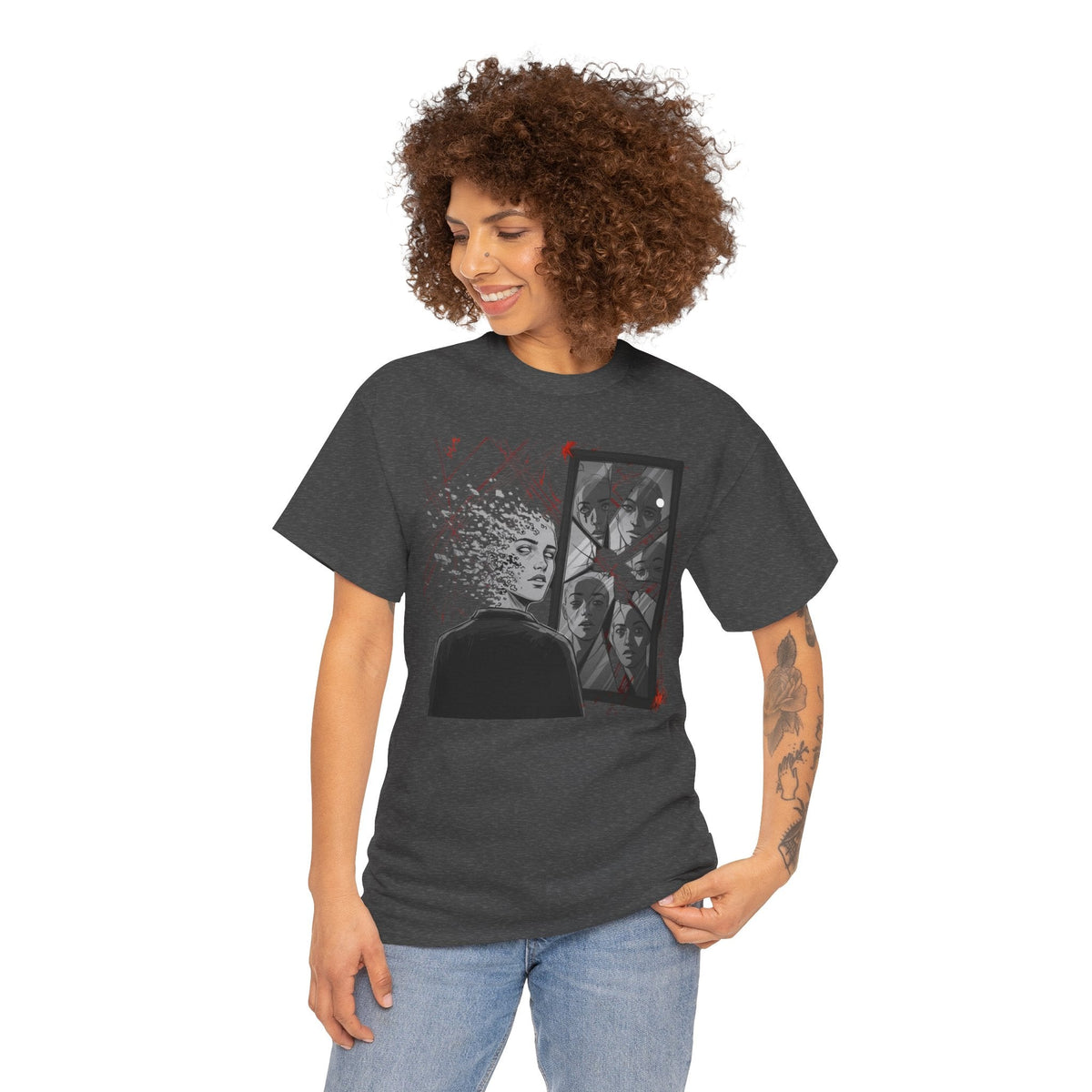 Xian Allen x Trash Cult Shirt – “Don’t Look Too Close” | Surreal Dark Art T-Shirt